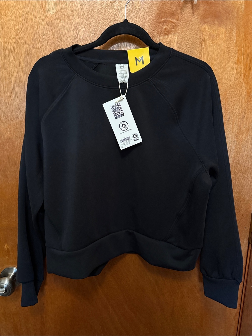 Members Mark - Black Women's Crewneck Sweatshirt - NWT